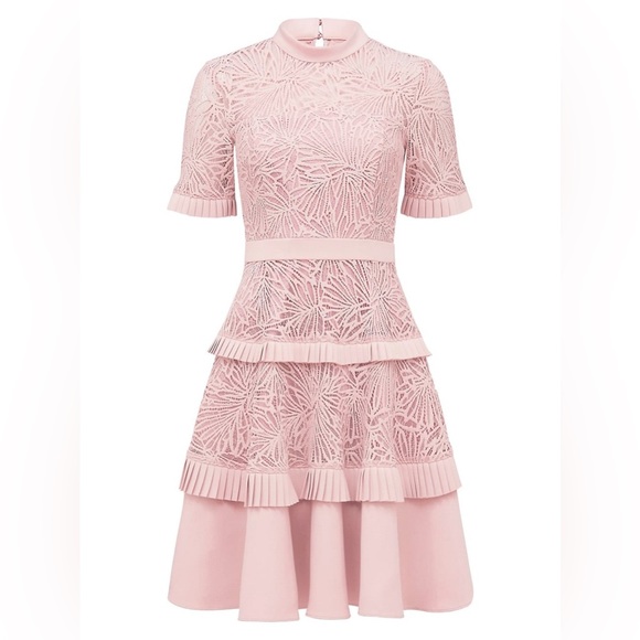 Forever New Women's Raine Lace A-Line Prom Dress sz 10 - Picture 9 of 9